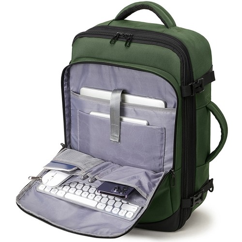 42L Carry on Travel Backpack Airline Extra Large Cabin Luggage Backpack Men+Gift - Picture 17 of 23