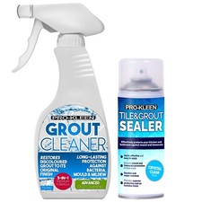 ProKleen Grout Cleaner Restorer With Sealer Mould Limescale Remover Protects