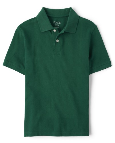 Classic Boys' Polo – The Children's Place Short Sleeve Pique Uniform Shirt - Picture 7 of 18