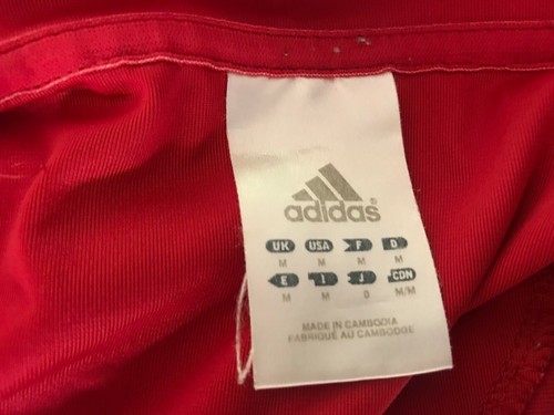 Camiseta de balonmano local Adidas Rune Ohm #4 Dinamarca 2005 para hombre talla M Handbold Danske - Imagen 10 de 12