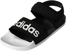 adidas Unisex Adult Adilette Sandals, Core Black/White