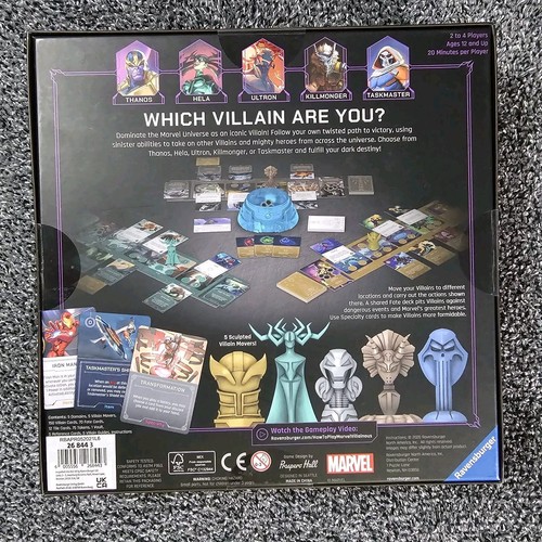 Marvel Villainous Infinite Power Game Board Game Brand New Never Played  - Picture 2 of 2