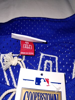 Dodgers 50周年記念 Piazzza ベースボールシャツ Mike Piazza LA Dodgers Jersey 50th Jackie Robinson