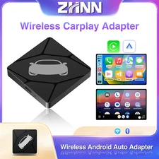 Carplay Adapter Dongle, Wired to Wireless for Wired Carplay/Android auto Cars