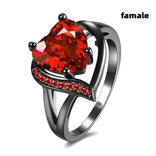 Paar Ring Schmuck Drache Mode Edelstahl Verlobung rund klassisch - Bild 3 von 8