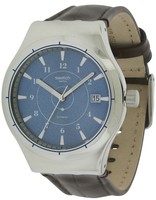 Swatch Sistem Fly Leather Automatic Mens Watch Yis404 Swatch Sistem Fly Leather Automatic Mens Watch Yis404
