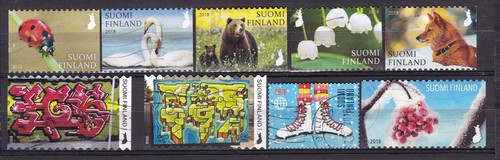 FINLAND 2018 COMMEMORATIVES USED