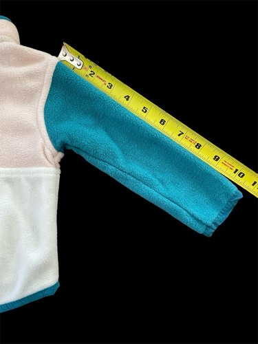 Eddie Bauer NWT Pink/Turquoise Capri Breeze Fleece Top & Jogger Pants-12Mos - Picture 7 of 9