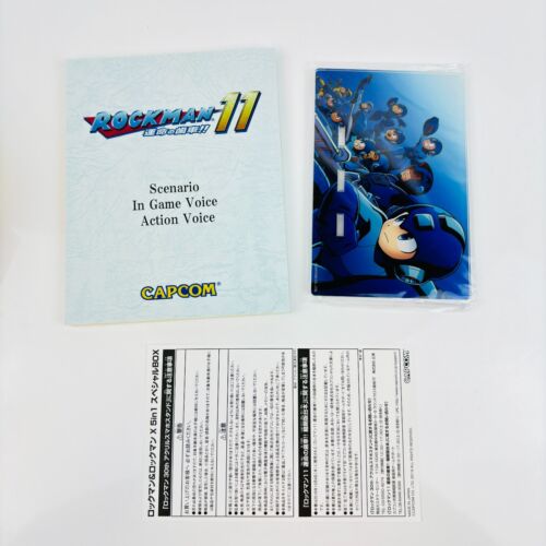 Nintendo Switch Rockman X 5 in 1 Special Limited Box Set Mega Man CAPCOM W/box - Picture 13 of 13