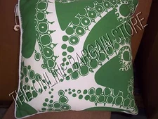 Frontgate Outdoor Yard Patio Pool Throw Pillow Ocean Nautical Octopus 20" Green 