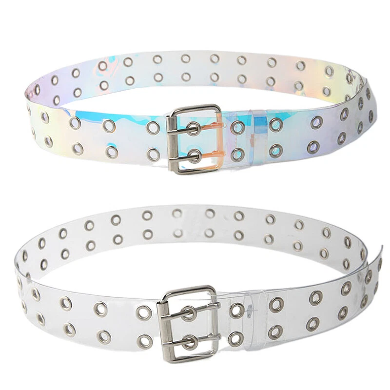 Clear plastic belt sale