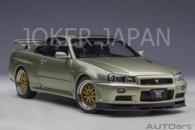 AUTOart Nissan Skyline GT-R (R34) V-Spec II Nür BBS (Millennium