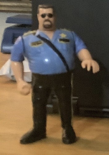 WWE Big Boss Man Hasbro Action Figure...