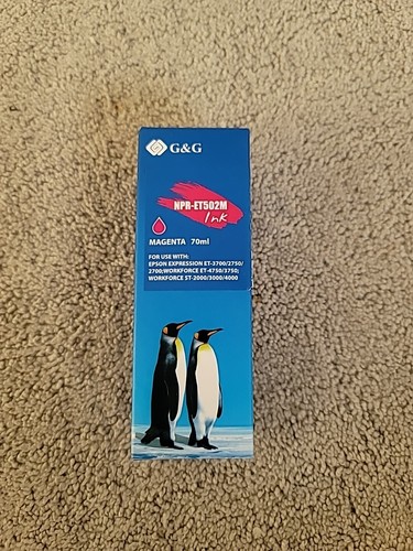 Recarga de tinta magenta G&G NPR-ET502M, 70 ml - Imagen 1 de 7