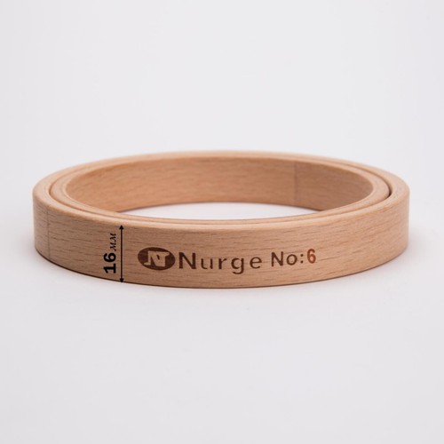 Nurge Wooden Hoops Without Screws, Rim Height 16mm, Diameter 250mm. Hand - Picture 2 of 3