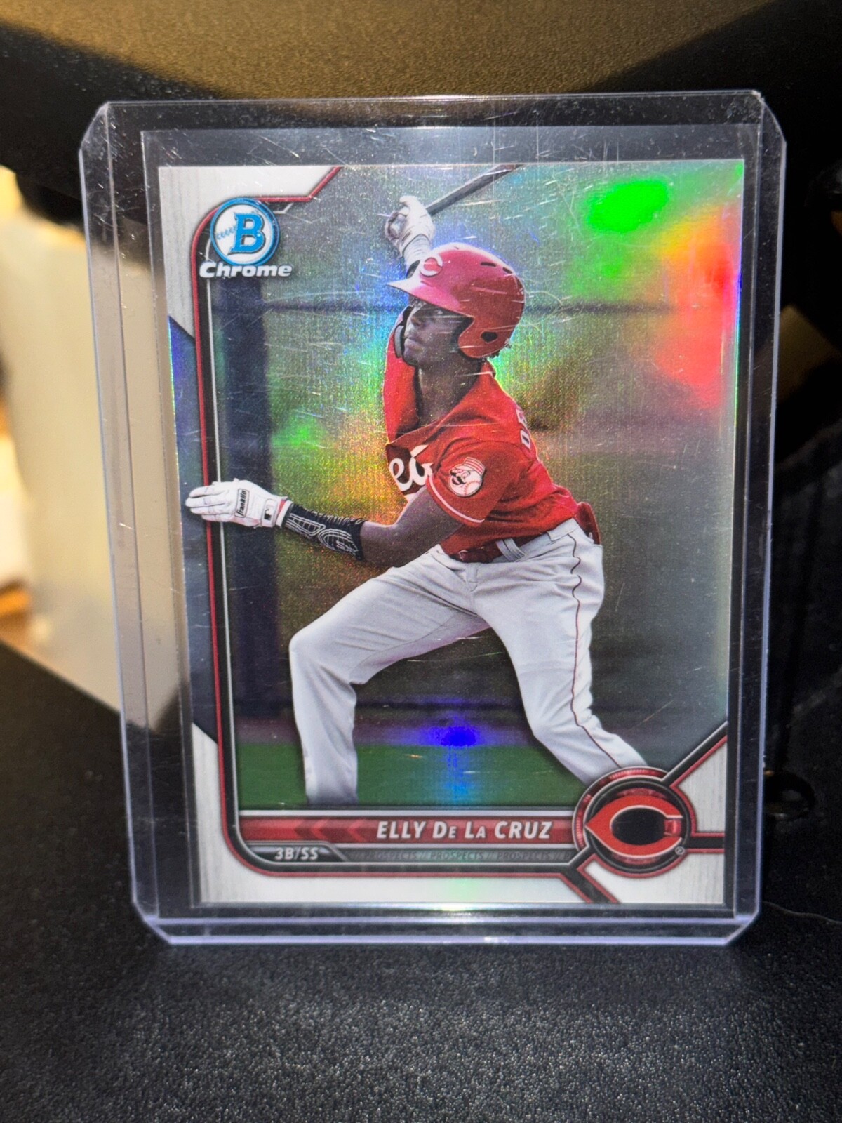 2022 Bowman Chrome - Prospects Elly De La Cruz #BCP-224 Refractor /499 (RC)