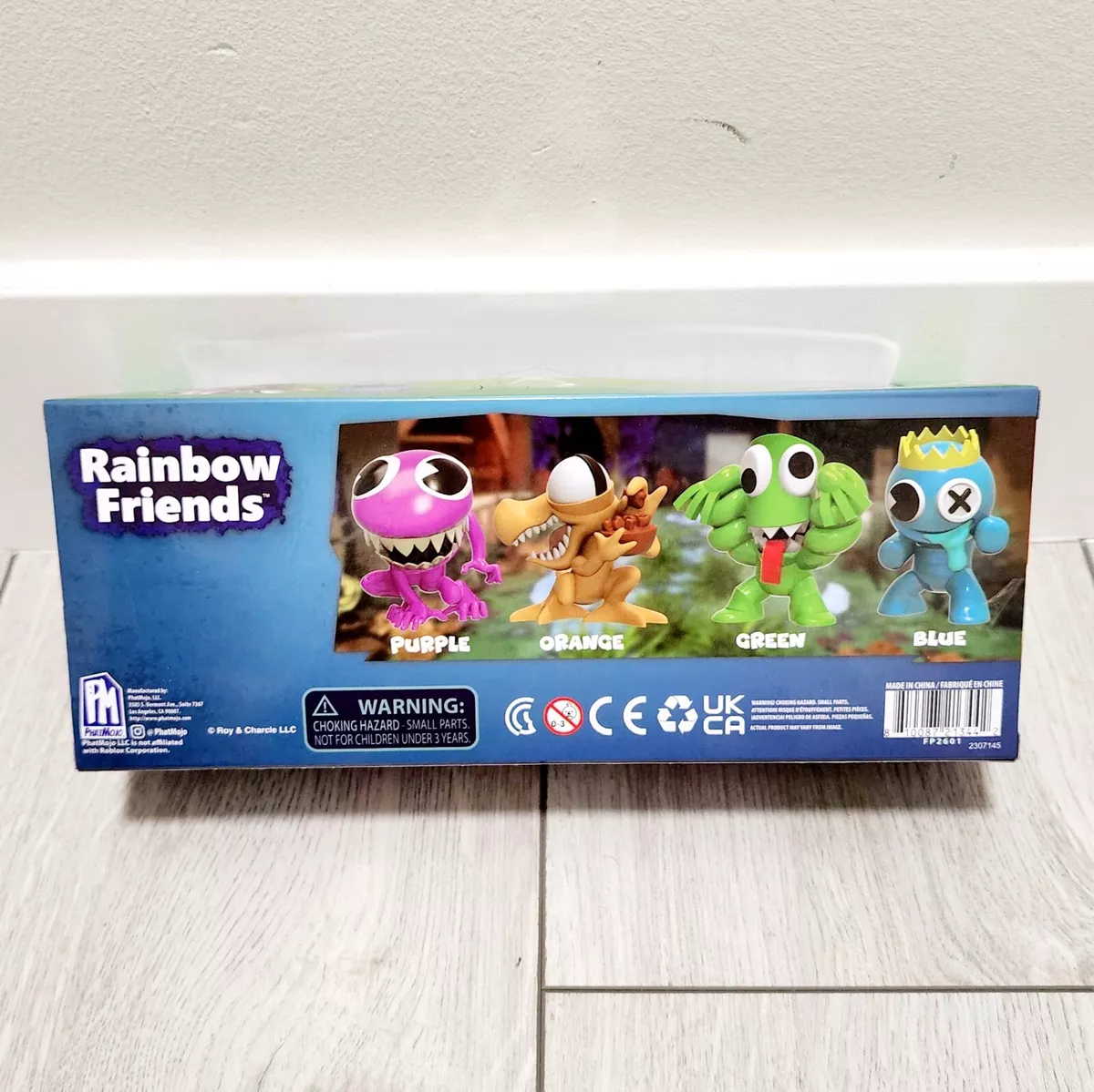 Roblox Rainbow Friends Neon Mini Figure Set 4pk