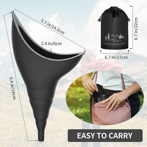 Urinal Auto Toilette Urinierhilfe Outdoor für Frauen Wandern Camping Zubehör - Bild 6 von 12
