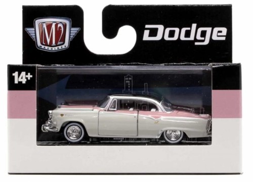 DODGE Royal Lancer - 1955 - white / pink - M2 1:64 - Bild 2 von 6