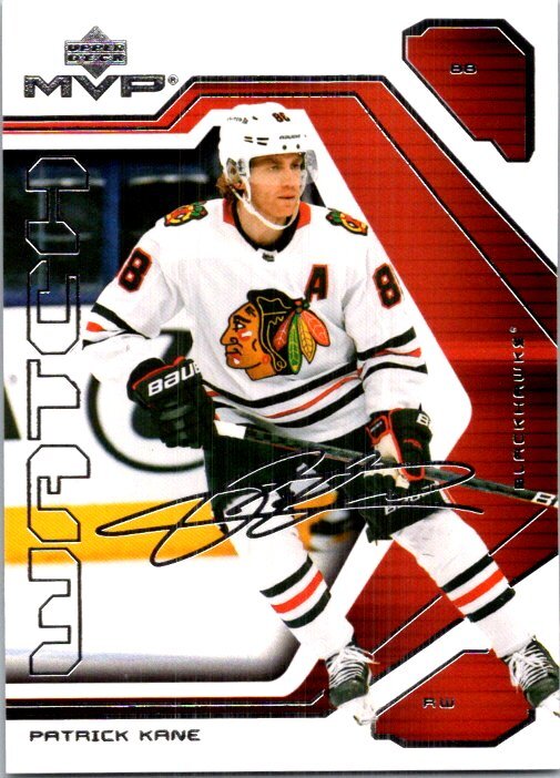 2021-22 Upper Deck MVP #6 Patrick Kane 20th Anniversary