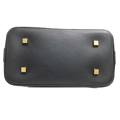LOUIS VUITTON MONOGRAM Eclipse ALMA Handbag Satchel Purse Bag #3 Rise-on - Picture 7 of 15