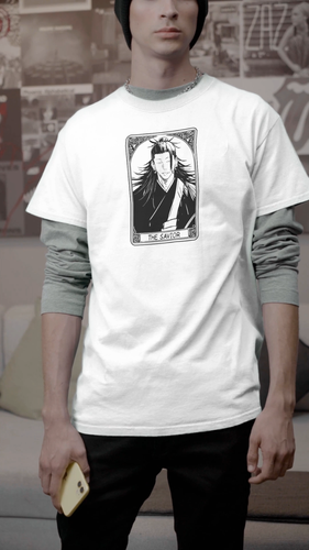 Suguru Geto Unisex Jujutsu Kaisen JJK Tarot Karte Orakel Anime Manga Tee T-Shirt  - Video 1 von 1