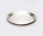 Azmaya Bank Valet Tray for Keys, Loose-change & Accessories Brass & Silver-plate