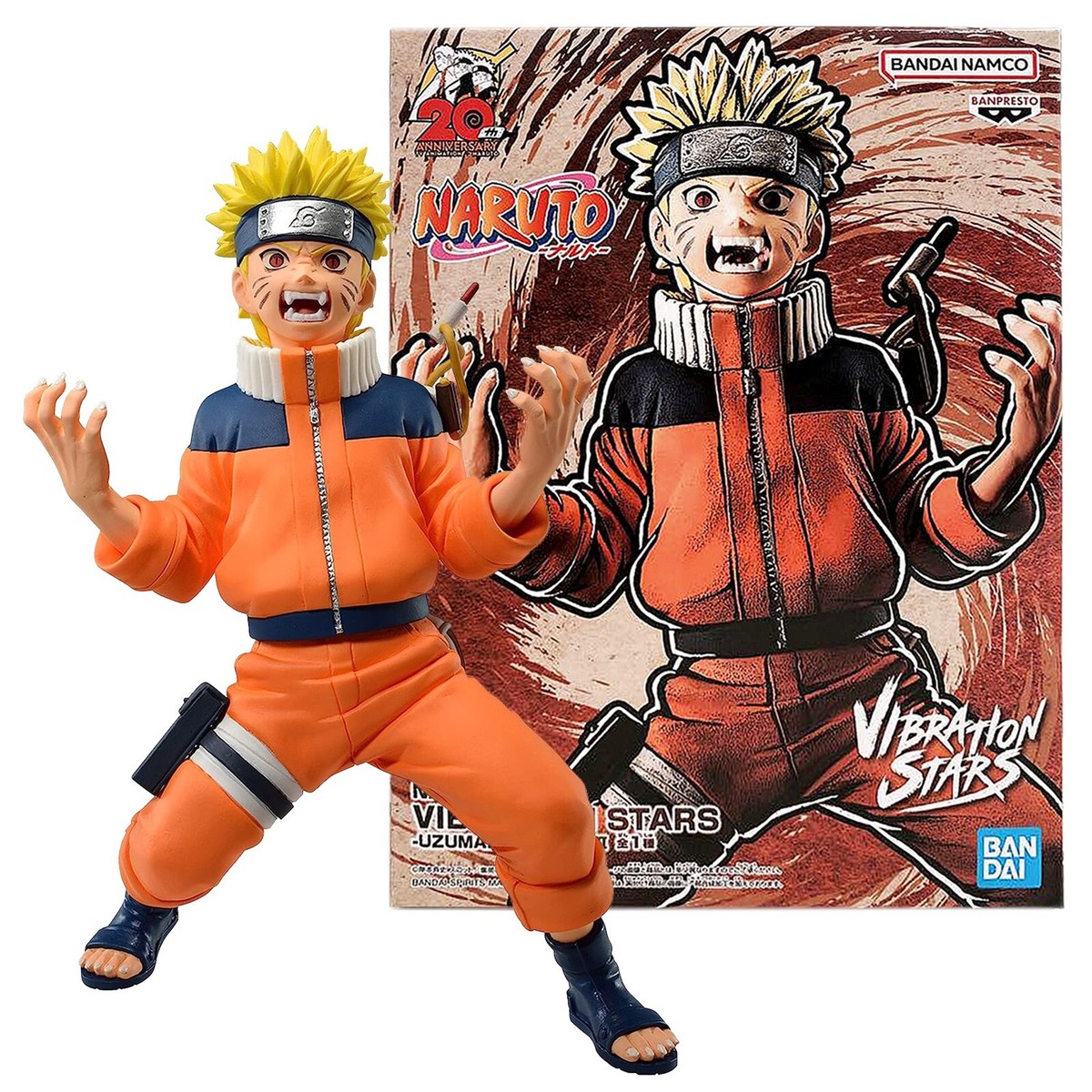 BANPRESTO VIBRATION STARS UZUMAKI NARUTO II Figure 20th BANPRESTO VIBRATION STARS UZUMAKI NARUTO II Figure 20th