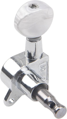 4 Piezas Sintonizador de Ukelele Yootones Clavijas de Afinación Teclas 2L2R Cabezales de Máquina Blanco Perla - Imagen 5 de 5