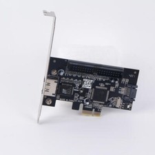 2 Port Express Adapter Converter Card SATA II 2.0 RAID  1 IDE 3.5" PCI-E PCI
