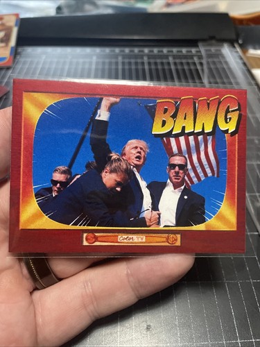 Donald Trump Rally Card July 13, 2024 Custom Card By MPRINTS - Bild 1 von 2