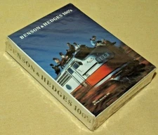 BENSON HEDGES CARDS CIGARETTE ADVERTISING POKER DECK PLAYING 100S 1995 TRAIN.