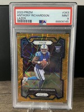 2023 Prizm Anthony Richardson Lazer PSA Mint #343 RC Rookie COLTS