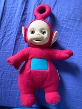 Teletubbies Red Po 15" Talking Plush Stuffed Doll PlaySkool Hasbro 1998 WORKS 
