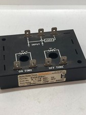 SSAC ESDR450A1 SOLID STATE TIME DELAY 1-100SEC OFF 0.1-10 SEC ON 120VAC 1A NNB