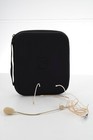 Sennheiser HSP 4-3 Dual-ear Cardioid Condenser Headworn Mic w/3-pin LEMO - Beige