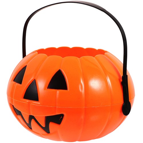 Premium Practical Unique Plastic Pumpkin Bucket Pumpkin Buckets Halloween - 第 10/12 張圖片