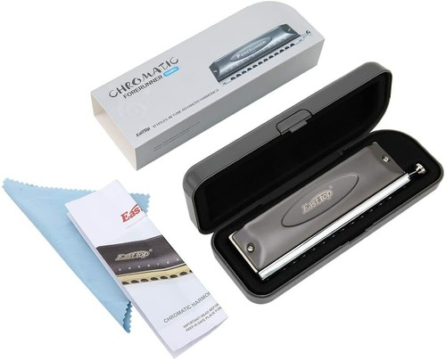 EASTTOP 12Hole 48Tone Forerunner C Key Chromatic Harmonica without valves Key C - Picture 5 of 6