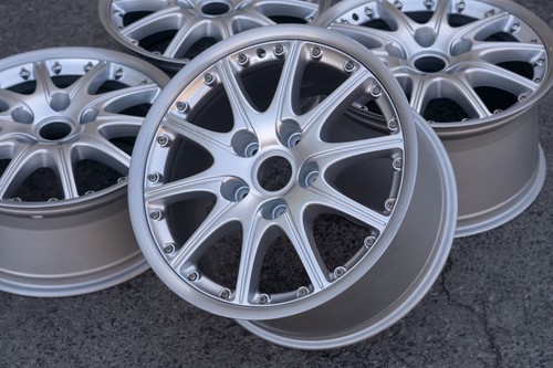 Porsche 996 911 Carrera 18" inch rim OEM 1999-2004 Sport Design BBS Wheel Set - Picture 9 of 20