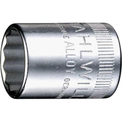  Stahlwille 01530028 40aD 12-pt 1/4'' Socket, 7/16'' Drive