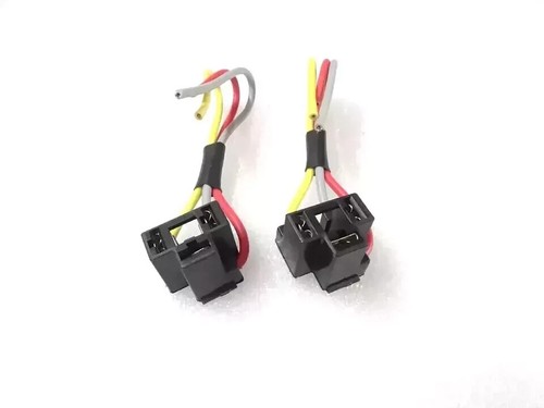 2x H4 Female Headlight Wire Harness Connector Wiring Plug Socket 14G #19-33 - Picture 5 of 8