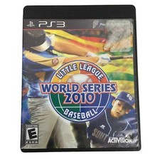 World Series 2010 Little League Baseball Playstation 3 Activision Video Game