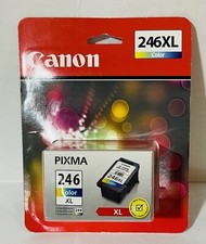 NEW Genuine SEALED Canon Pixma 246 Color XL Ink Cartridge - Compatible With 244