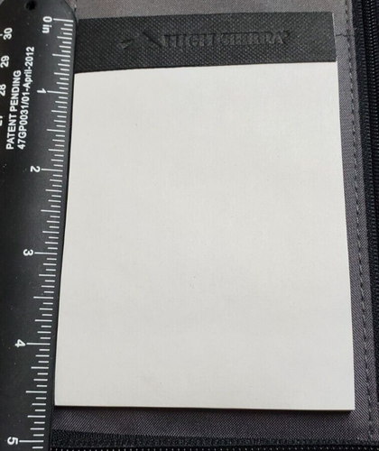 High Sierra Dell Swag Travel Wallet Front Magnetic Window Zip Close Notepd Black - Picture 16 of 18