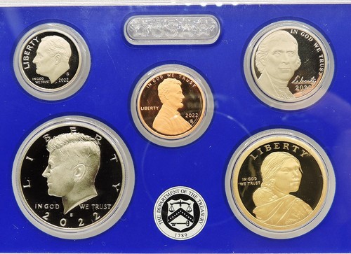 2022 S Clad Proof Set 10 Coins with mint box and COA - 第 2/6 張圖片