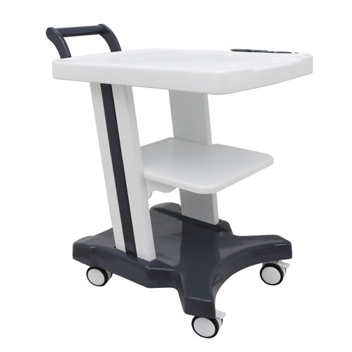 3 Holes Mobile Trolley Cart for Portable Ultrasound with Handle and 4 Wheels - Picture 13 of 21