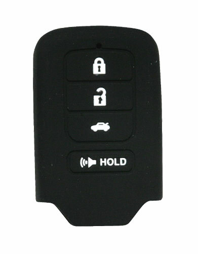 Keyless Entry Remote Rubber Key Fob Cover Honda Civic Accord Pilot HRV 2017 2018 - Picture 5 of 9