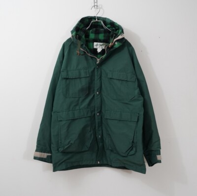 True Vintage 50s 60s LL Bean Script Freeport Maine Mountain Parka Jacket  USA