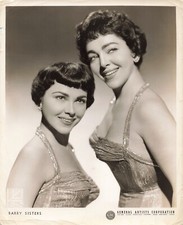 The Barry Sisters 1950s Press Photo Claire Merna Minnie Clara Bagelman  *P169b