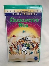 Charlottes Web VHS 1996 Paramount Family Favorites